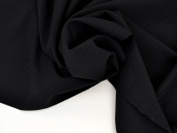 Ткань Ткань плательная Ниагара Софт Одноцветная Черная 100г/м2 148см производства Китай состав 94% полиэстер, 6% спандекс