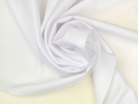 Ткань Ткань плательная Ниагара Софт Одноцветная Белый 100г/м2 148см производства Китай состав 94% полиэстер, 6% спандекс