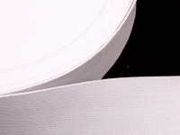 Ткань Резинка тканая SOFT  50мм цв. белый Ekoflex производства Россия состав 