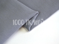 Ткань Кашкорсе Стальной серый №22 420г/м2 шир. 120См производства Турция состав  95% хлопок 5% лайкра