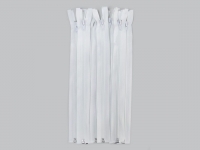Ткань Молния «Спираль», №7 разъёмная, замок автомат, 80 см, цвет белый №101 производства Китай состав 