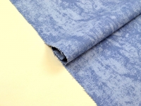 Ткань Duck с водоотталкивающим покрытием  Мрамор темно-синий 320гр/м2 шир.180см производства Турция состав 70% хлопок 30% полиэстер