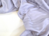 Ткань Одноцветная Светло-серый №36 Страйп-сатин ТУР 125г/м2 шир. 240 см производства Турция состав 100% Хлопок