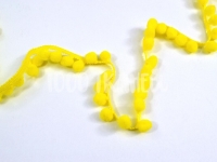 Ткань Желтая 10мм/18мм производства Польша состав Полипропилен, спандекс