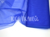 Ткань Фатин мягкий (Еврофатин) Ультрамарин №38 15г/м2 шир. 300см производства Турция состав 