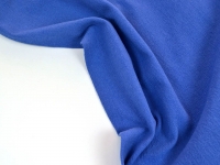 Ткань Одноцветная Насыщенный голубой с эффектом крэш 140г/м2 шир. 140см производства Китай состав Хлопок 100%