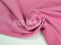 Ткань Футер 3-ех нитка Розовый персидский 320г/м2 шир. 185см производства Турция состав  80% хлопок 20% полиэстер