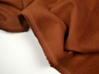 Ткань Микровельвет Медно-коричневый №28 100% хб 230 г/м2 шир 147см. производства Китай состав Хлопок 100%