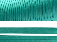 Ткань Косая бейка атласная, 15 мм,  Изумрудный F256 производства Китай состав Полиэстер 100%