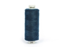 Ткань Нитки швейные 40/2 400 ярд. цв.249 синий Ideal производства Китай состав 100% Полиэстер