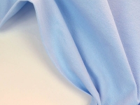 Ткань Одноцветная Нежно-голубой с эффектом крэш 140г/м2 шир. 140см производства Китай состав 100% Хлопок