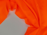 Ткань Таффета подкладочная Неон Оранжевая С190Т  80г/пог.м шир. 150 см. производства Китай состав Полиэстер 100%