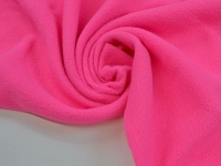 Ткань Флис 2-х сторонний Розовый Неон 100% ПЭ  антипиллинг F338 190 г/м2 шир. 150см производства Китай состав Полиэстер 100%