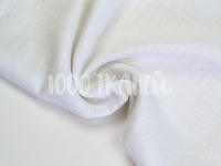 Ткань Ткань льняная 190г/м² 40% лен 60%виск. шир 140см цв.21 белый производства Китай состав лен 40%, вискоза 60%