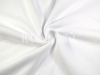 Ткань Футер 3-х нитка с начесом Арктический белый 320г/м2 шир. 180см производства Польша состав  80% хлопок 20% полиэстер