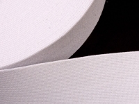 Ткань Резинка тканая SOFT  45мм цв. белый Ekoflex производства Россия состав 