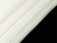 Ткань Дублерин трикотажный  50г/м2 цв. Белый  шир.150см  производства Китай состав 100% Полиэстер