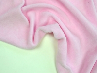 Ткань Велюр хлопковый нежно-розовый 240г/м2 шир. 180см производства Турция состав 80% хлопок, 20% полиэстер