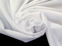 Ткань Шифон-шелк стрейч Белый 37660 115г/м2 шир. 150см производства Китай состав 97% полиэстер 3% спандекс