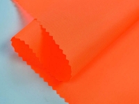 Ткань Оксфорд Оранжевый люминисцентный 240 D Во. PU 1000мм 115гр.м2 шир. 150см. производства Китай состав Полиэстер 100%