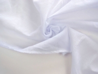 Ткань Батист белый подкладочный 80г/м2 шир. 145см производства Китай состав Хлопок 100%