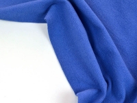 Ткань Одноцветная Насыщенный голубой с эффектом крэш 140г/м2 шир. 140см производства Китай состав 100% Хлопок