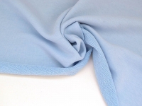 Ткань Футер 3-х нитка петля LOTOS Нежно-голубой №87 340г/м2 шир. 185См производства Турция состав 80% хлопок, 20% полиэстер