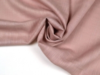 Ткань Ткань льняная 190г/м² 40% лен 60%виск. шир 140см цв.31 Пудра розовая производства Китай состав лен 40%, вискоза 60%