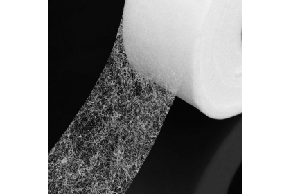 Паутинка клеевая, 40 мм,73+/-1м, цвет белый