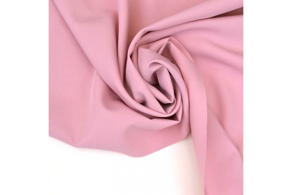 Ткань костюмная Барби Одноцветная Розовая пудра 200г/м2 150см