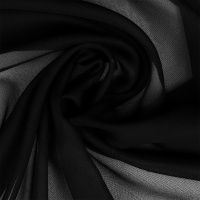 Ткань Дублерин IdealTex эластичный 18г/м2 черный шир. 150см производства Китай состав 100% Полиэстер