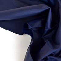 Ткань Таффета подкладочная Темно-синий С190Т  80г/пог.м шир. 150 см. производства Китай состав Полиэстер 100%