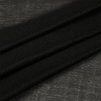 Ткань Дублерин IdealTex эластичный 40г/м2 черный шир. 150см производства Китай состав 100% Полиэстер