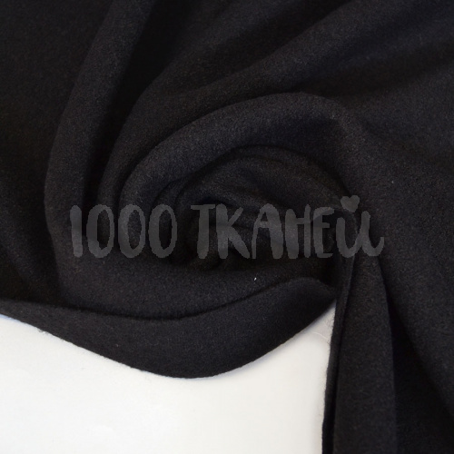 Купить Букле "Лоден"  430г/м2 шир. 150см цв. Черный в Калининграде