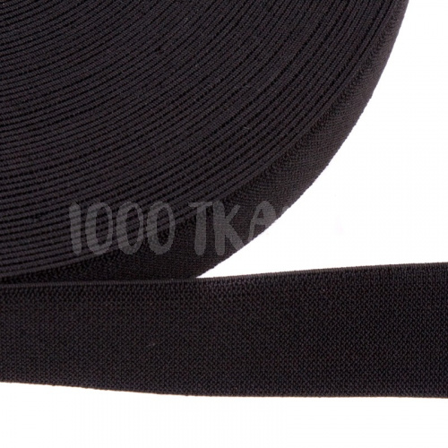 Купить Резинка тканая SOFT  30мм цв. черный Ekoflex в Калининграде