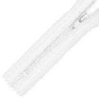 Купить Молния Спираль Брючная №4, 20см, автомат, MaxZipper, цвет F101 Белый в Калининграде