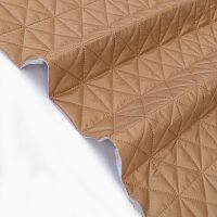 Купить Курточная стежка треугольники Кофе с молоком (293) 200гр/м2 шир. 150см, YK-5062 в Калининграде