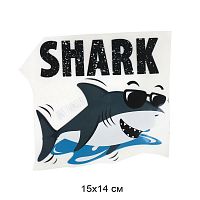 Купить Термотрансфер Shark 15х14см в Калининграде