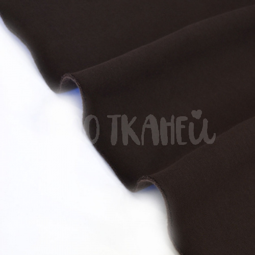Купить Футер 3-ех нитка с начесом LOTOS Горький шоколад №167 380г/м2 шир. 185см Компакт Пенье в Калининграде фото 2