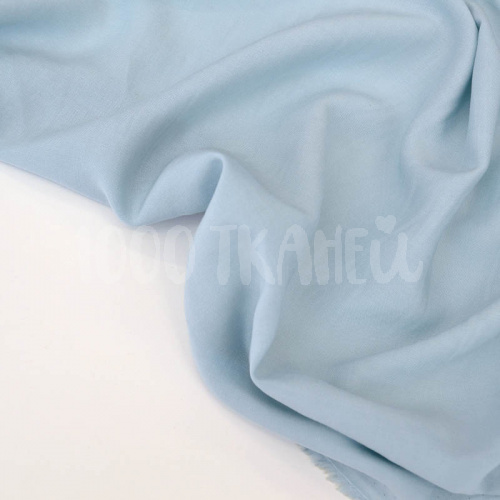 Купить Штапель Воздушный голубой (186) 105г/м2 шир.142см в Калининграде фото 2