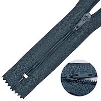 Купить Молния Спираль Брючная №4, 20см, полуавтомат, MaxZipper, н/р, цвет Т.серый F321 в Калининграде