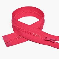 Купить Молния Трактор №5, 70см, разъемная, автомат, MaxZipper, усил. звено, цвет F145 Малиновый в Калининграде