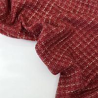 Купить Твид "Шанель" 300 г/м2 шир.150 цв. Бордо  (178), Li-543331 в Калининграде