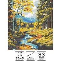 Купить Вышивка крестиком «Природа», 35×45 см, 10732322 в Калининграде
