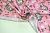 Ткань Футер 2-х нитка  с начесом 185гр/м2 Единороги на розовом шир. 180 см производства Россия состав 100% Хлопок