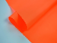 Ткань Оксфорд Оранжевый люминисцентный 240 D Во. PU 1000мм 115гр.м2 шир. 150см. производства Китай состав Полиэстер 100%