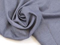 Ткань Ткань костюмная Лавсан Одноцветная Серый пепел 240г/м2 153см производства Китай состав 40% хлопок 50% пэ 10% лавсан