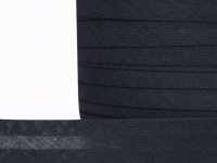 Ткань Косая бейка, хлопок, 15 мм, цвет Т.синий F330 производства Китай состав 100% Хлопок