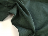 Ткань Микровельвет Темно-зеленый №55 100% хб 230 г/м2 шир 147см. производства Китай состав Хлопок 100%