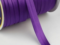 Ткань Косая бейка атласная, 15 мм,  Фиолетовый F170 производства Китай состав Полиэстер 100%